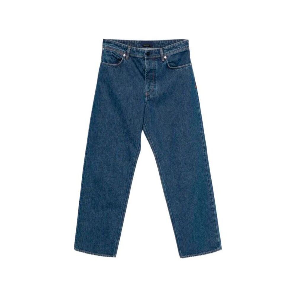 Stone Island Men `Indigo Denim-Raw` Jeans